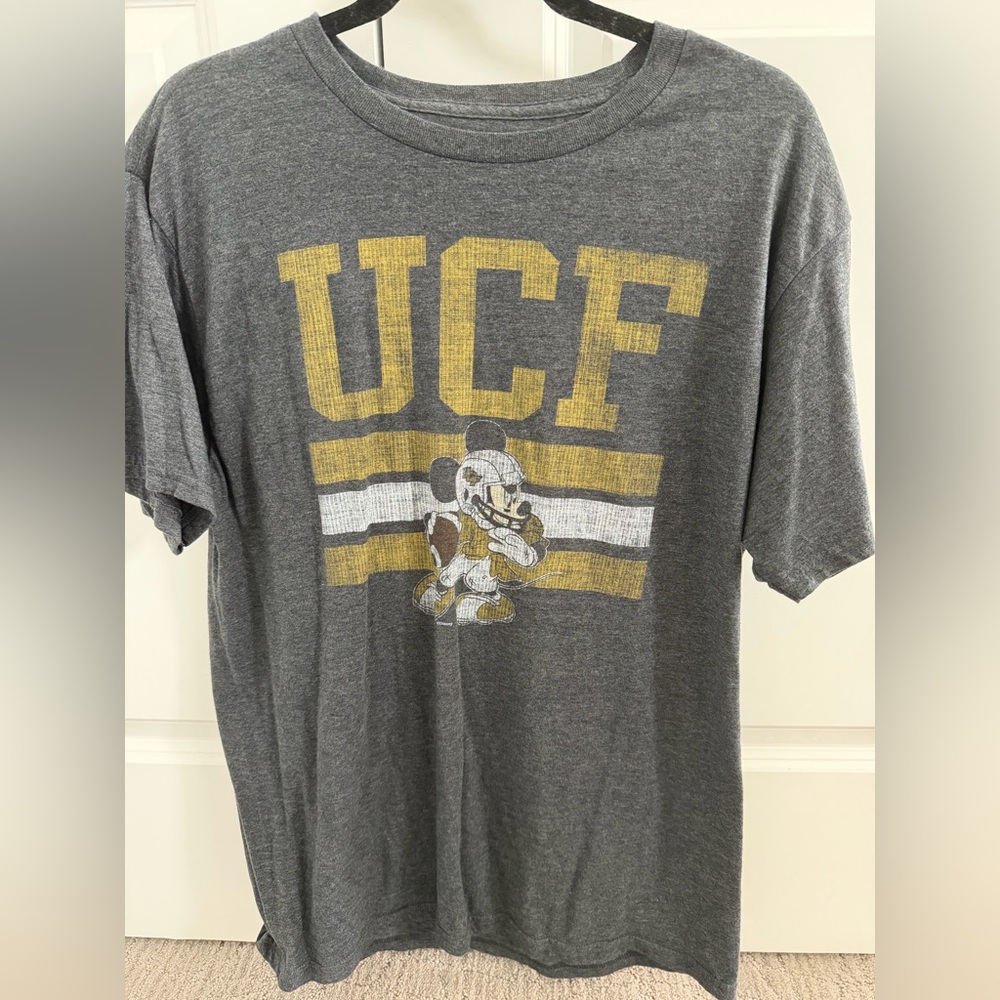 Disney Gray UCF Mickey Mouse T-Shirt